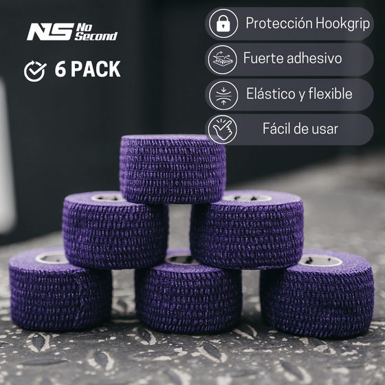 Tape Premium NoSecond - Morado - 3.8cm x 6m - 6 PACK