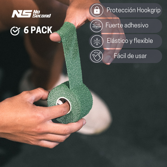 Tape Premium NoSecond - Forest - 3.8cm x 6m - 6 PACK