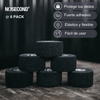 Tape Premium NoSecond - Negro - 3.8cm x 6m - 6 PACK